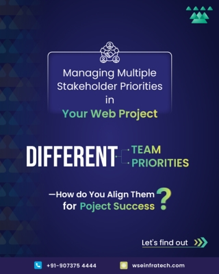 Multiple stakeholders want different things in your web project.