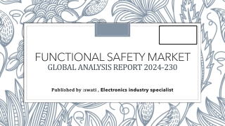 Functional Safety Market   in Industrial Automation: Trends and Innovations