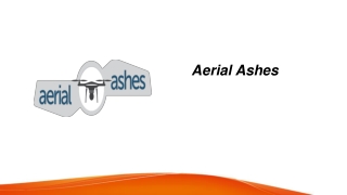 Drone Ashes Scattering Service for a Unique and Memorable Tribute