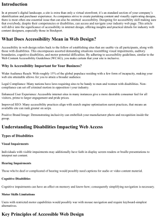 Designing for Accessibility: Making Your Business Website Inclusive