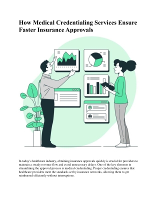 How Medical Credentialing Services Ensure Faster Insurance Approvals