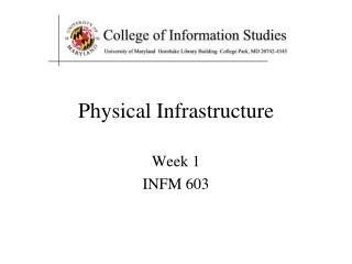 Physical Infrastructure
