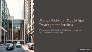 Transform Your Digital Mobile App Development Services