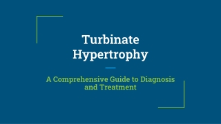 Turbinate Hypertrophy