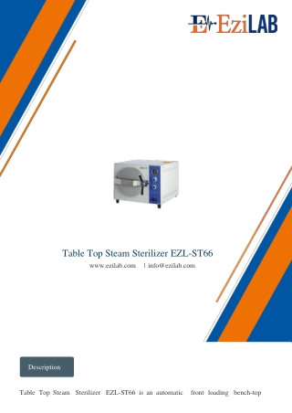 Table-Top-Steam-Sterilizer-EZL-ST66