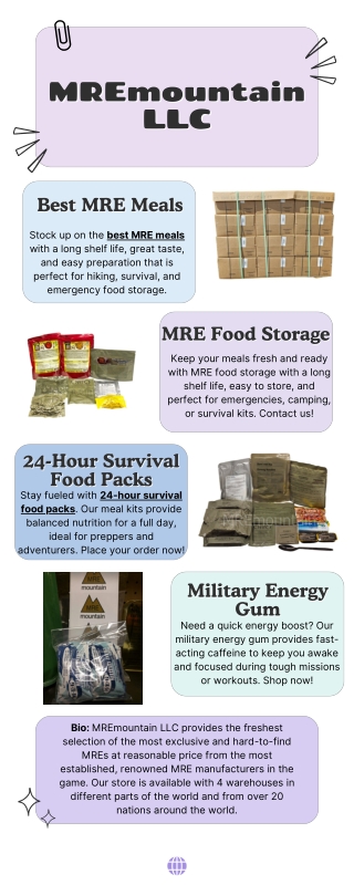 Best MRE Meals