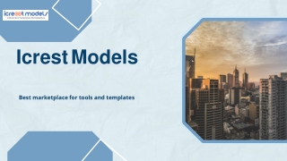Icrest Model: Premium Business Templates & Financial Solutions