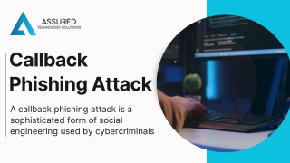 Callback Phishing Attack