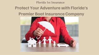 Renters and Boat Insurance Company