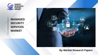 Managed Security Services PPT
