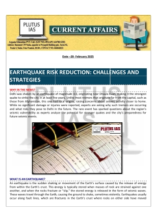 Plutus IAS Current Affairs (ENG) 20_Feb_ 2025