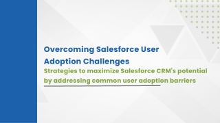 Overcoming Salesforce User Adoption Challenges