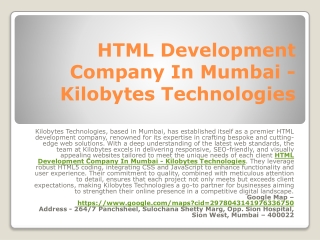 Email Template Development - Kilobytes Technologies