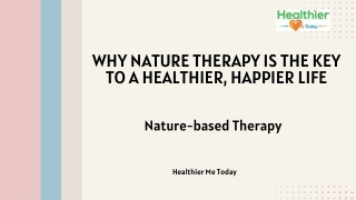 Nature Therapy