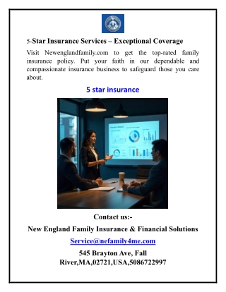 5-Star Insurance Services – Exceptional Coverage