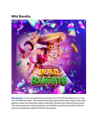 Wild Bandito