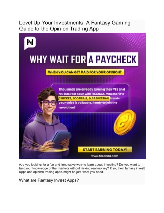Level Up Your Investments_ A Fantasy Gaming Guide to the Opinion Trading App