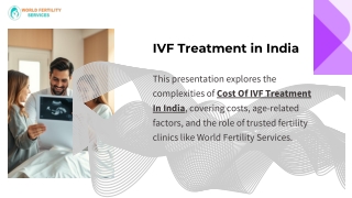Cost Of IVF Treatment In India