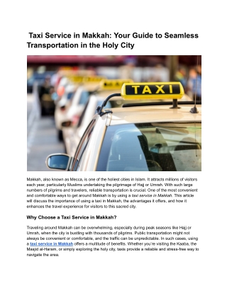 taxi service in makkah (2)