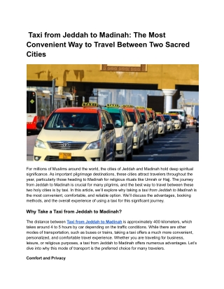 taxi from jeddah to madinah (2)