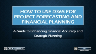 D365 Project Management And Accounting Training in Hyderabad