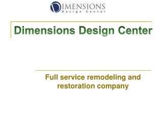 remodeling services