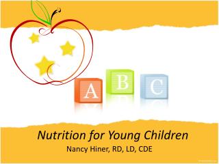 Nutrition for Young Children