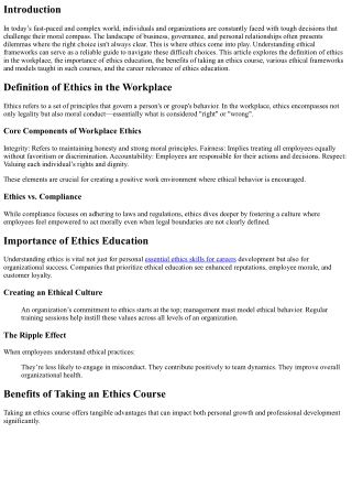 Navigating Tough Choices: Lessons from Ethical Frameworks