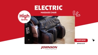เก้าอี้นวดไฟฟ้า | Johnson Health Tech Co.,Ltd