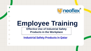 Effective Use of Industrial Safety Products in the Workplace