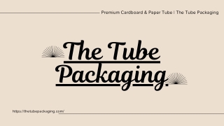 Types of Paper tubes (2)