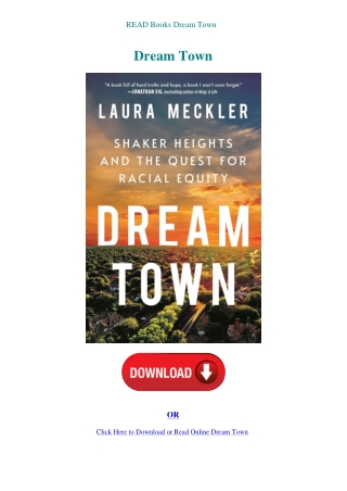 READ Books Dream Town