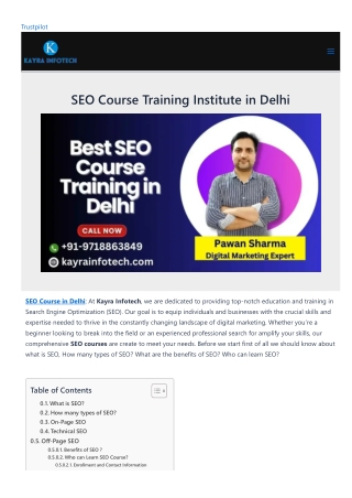 SEO Course in Delhi (1)