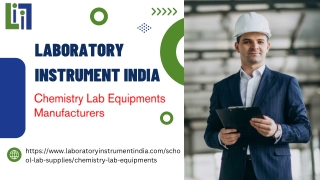 Chemistry Lab Equipments Manufacturers