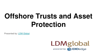 Offshore Trusts and Asset Protection
