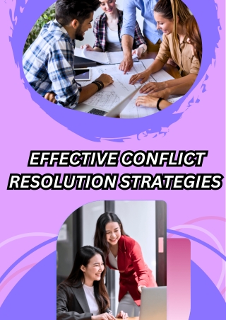 Effective Conflict Resolution Strategies
