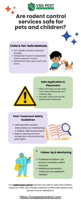 Are Rodent Control Services Safe for Pets and Children?