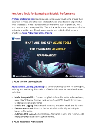AI 102 Certification | Azure AI Engineer Online Training