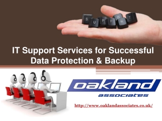 IT Support Services for Successful Data Protection