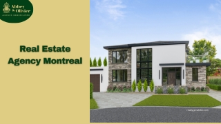 Real estate agency Montreal