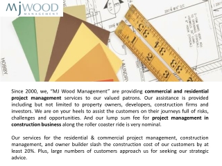 Project Management Services