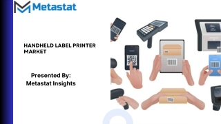 Handheld Label Printer Market Size & Share, Analysis 2031