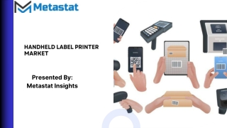Handheld Label Printer Market Size & Share, Analysis 2031