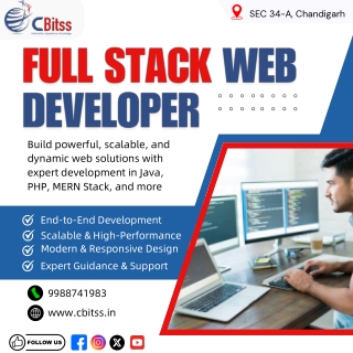 Best Full Stack Web Developer Course in Chandigarh | cbitss