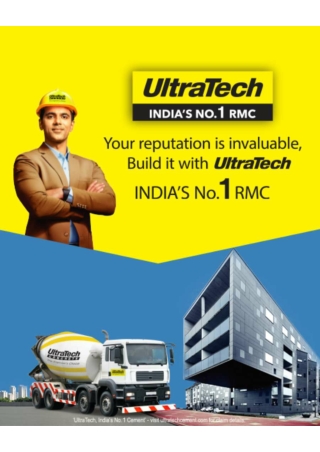 UltraTech Cement - Indias No.1 Cement - The Engineer’s Choice