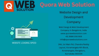 How Website Speed and Performance Impact Your Business Optimization Tips for a Faster Website