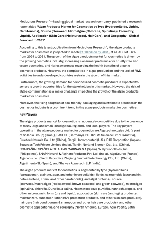 Soil Conditioners Market