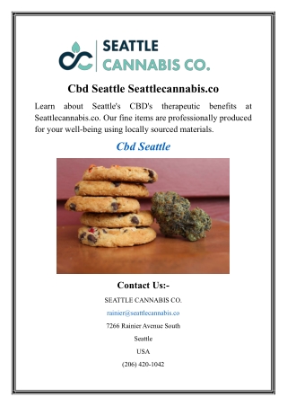 Cbd Seattle Seattlecannabis.co