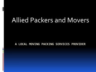 Top Packers and Movers in Delhi NCR