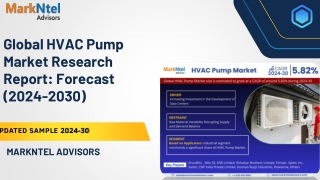 Global HVAC Pump Market Research Report: Forecast (2024-2030)